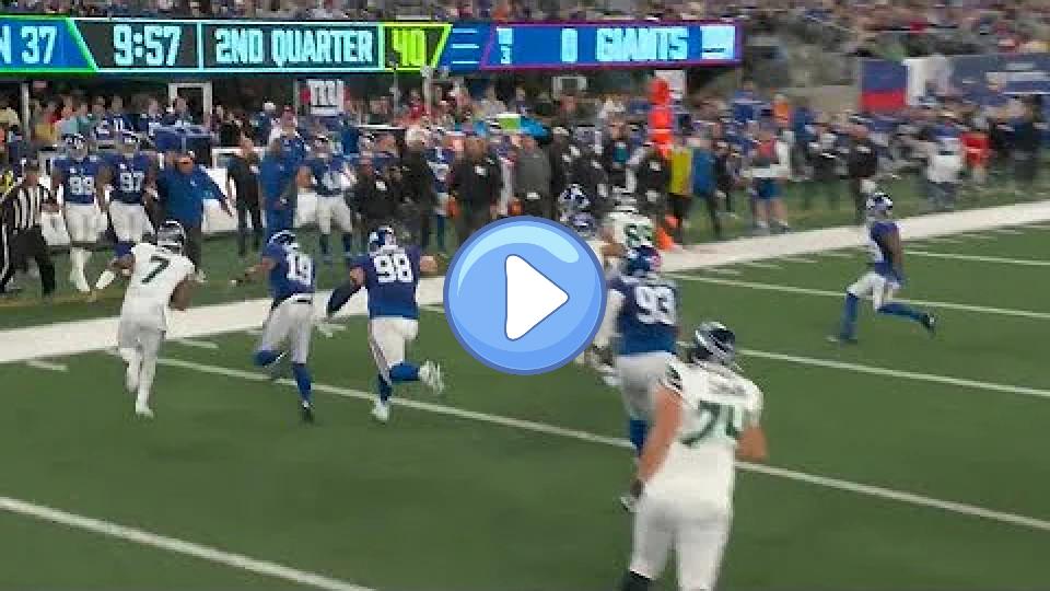 Play video: Geno Smith Injured. Video thumb: Geno Smith Injured.