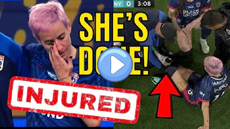 Play video: Woke Megan Rapinoe Suffers Career-Ending Injury in Final Professional Game Video thumb: Woke Megan Rapinoe Suffers Career-Ending Injury in Final Professional Game