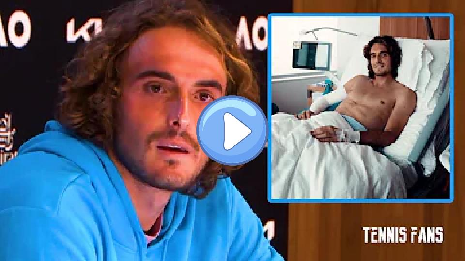 Play video: Stefanos Tsitsipas on Elbow Injury - 2022 (HD) Video thumb: Stefanos Tsitsipas on Elbow Injury - 2022 (HD)