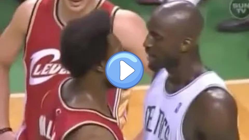 Play video: Ben Wallace's Defense on Kevin Garnett - 2008 ECSF Game 7 Video thumb: Ben Wallace's Defense on Kevin Garnett - 2008 ECSF Game 7