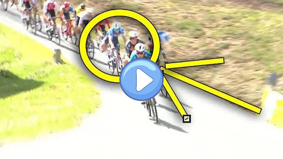 Play video: Jonas Vingegaard's crash was significant in the Basque Country. Video thumb: Jonas Vingegaard's crash was significant in the Basque Country.