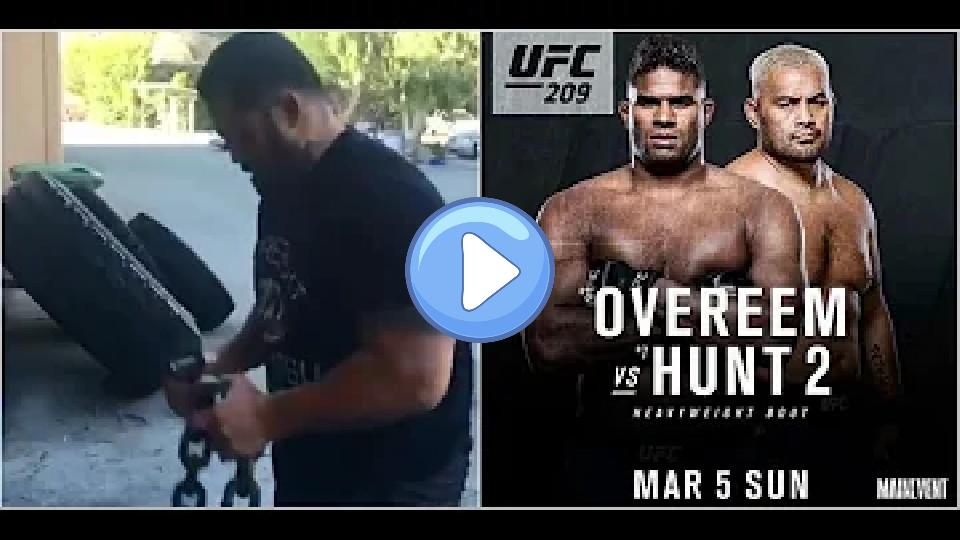 Video thumb: Mark Hunt is training for his fight against Alistair Overeem at UFC 209.