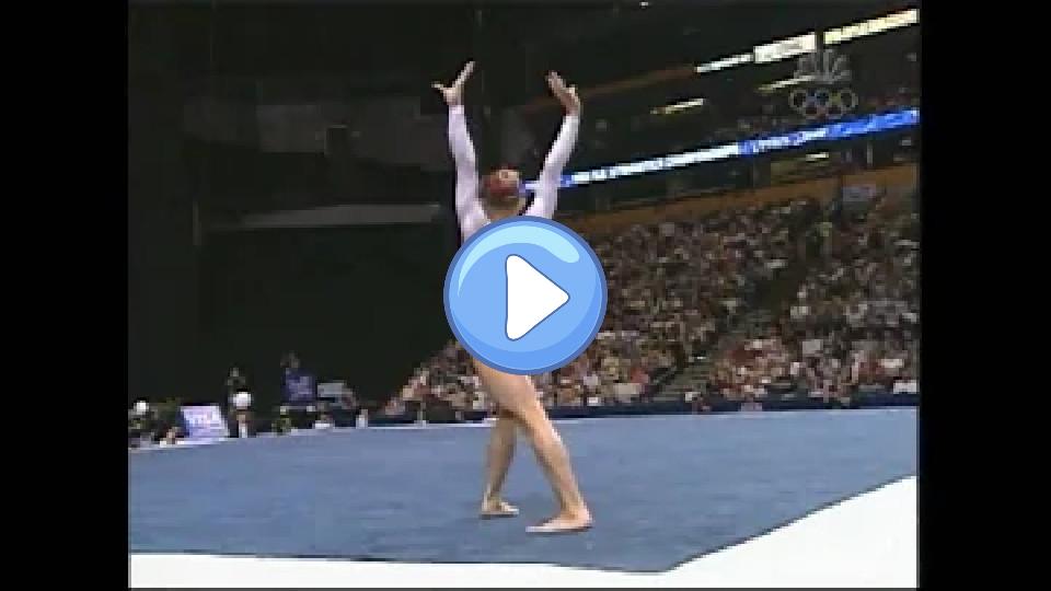 Video thumb: Courtney McCool - Floor Exercise - 2004 U.S. Gymnastics Championships - Women's Day 2