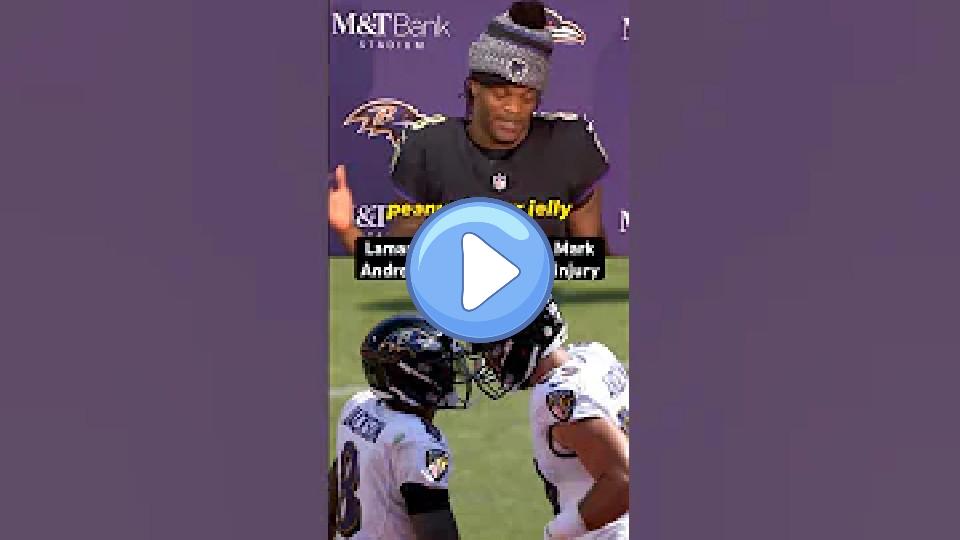 Play video: Mark Andrews suffered a season-ending ankle injury. Video thumb: Mark Andrews suffered a season-ending ankle injury.