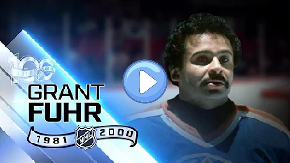 Play video: Grant Fuhr was the first Black player in the Hall of Fame. Video thumb: Grant Fuhr was the first Black player in the Hall of Fame.