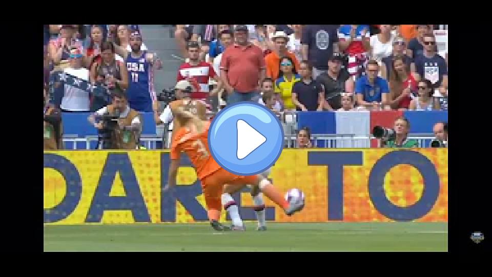 Play video: Alex Morgan sustained a knee injury during the 2019 FIFA Women's World Cup, but she continued to play throughout the tournament, contributing significantly to the U.S. Women's National Team's victory. Video thumb: Alex Morgan sustained a knee injury during the 2019 FIFA Women's World Cup, but she continued to play throughout the tournament, contributing significantly to the U.S. Women's National Team's victory.