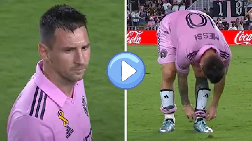 Play video: Lionel Messi and Jordi Alba subbed off with apparent injuries in Inter Miami vs. Toronto | MLS on ESPN Video thumb: Lionel Messi and Jordi Alba subbed off with apparent injuries in Inter Miami vs. Toronto | MLS on ESPN