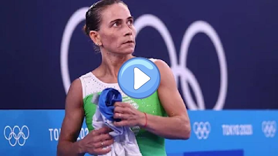 Play video: Oksana Chusovitina’s Remarkable Ninth Olympic Dream Cut Short by Injury at 48 Video thumb: Oksana Chusovitina’s Remarkable Ninth Olympic Dream Cut Short by Injury at 48