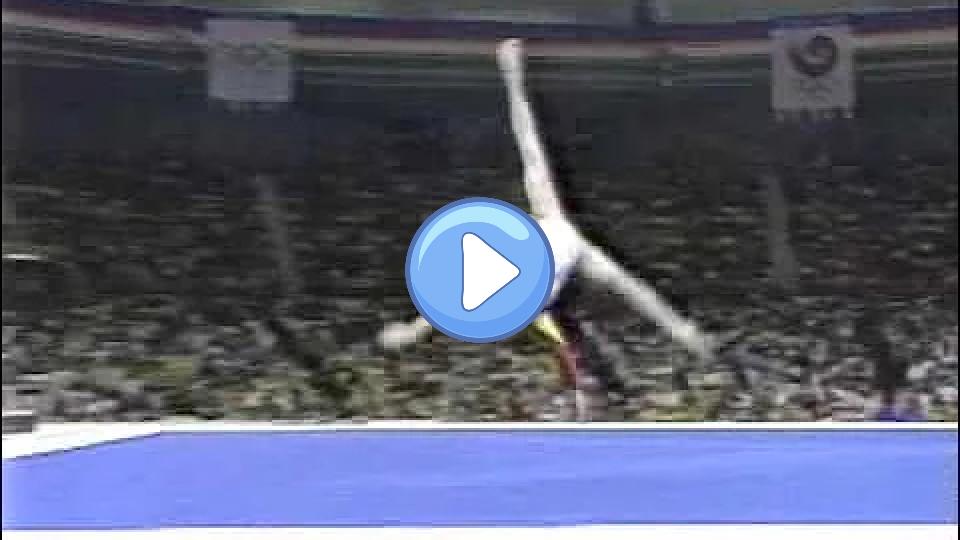 Play video: Daniela Silivaș - 1988 Seoul Olympics - Floor Exercise Video thumb: Daniela Silivaș - 1988 Seoul Olympics - Floor Exercise