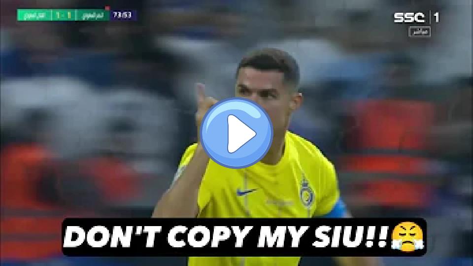 Play video: Cristiano Ronaldo's Revenge Goal After Opponent Does SIU Celebration! 😤🇵🇹⚽ Video thumb: Cristiano Ronaldo's Revenge Goal After Opponent Does SIU Celebration! 😤🇵🇹⚽
