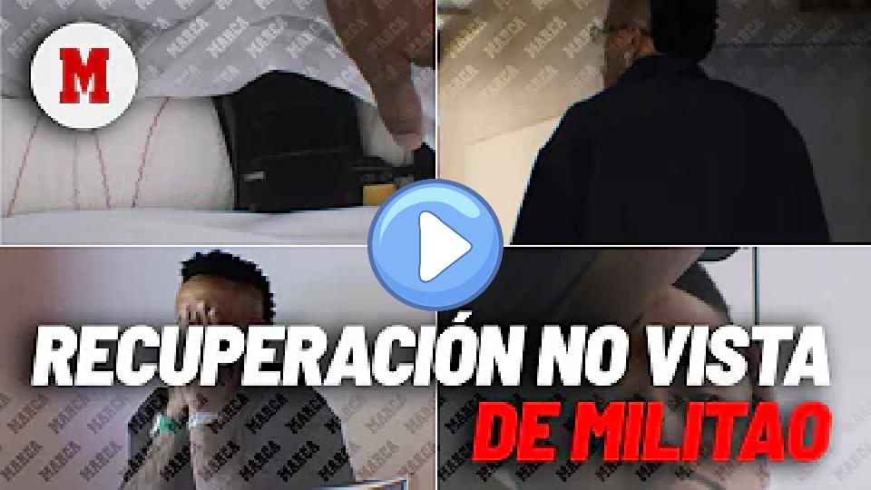 Play video: Militao's Unseen Recovery Process: His 7 Months in the Shadows | MARCA Video thumb: Militao's Unseen Recovery Process: His 7 Months in the Shadows | MARCA