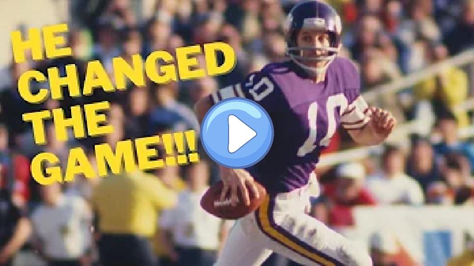 Play video: How Good Was Fran Tarkenton Actually? Video thumb: How Good Was Fran Tarkenton Actually?
