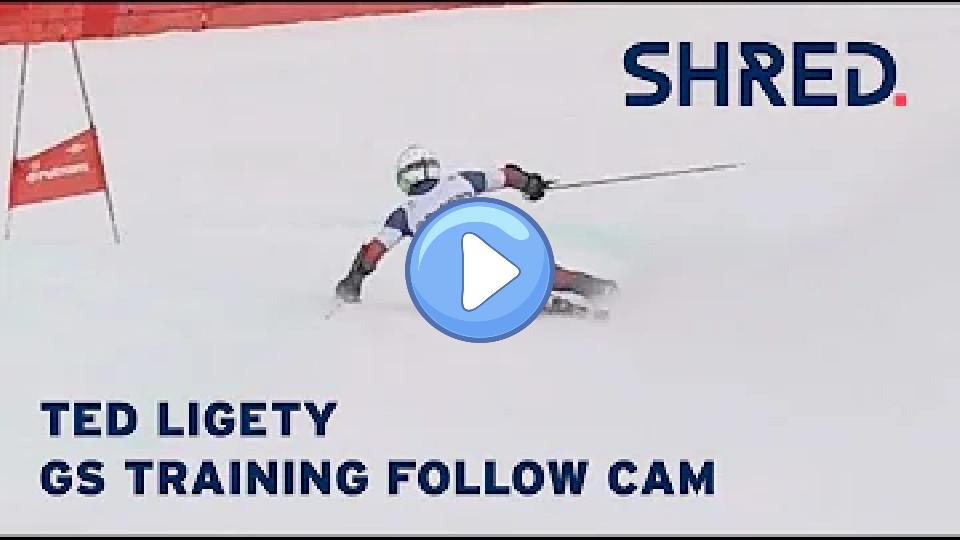 Play video: Ted Ligety GS Turns and Angles | Catch Me If You Can! | Training Follow Cam (2018) Video thumb: Ted Ligety GS Turns and Angles | Catch Me If You Can! | Training Follow Cam (2018)