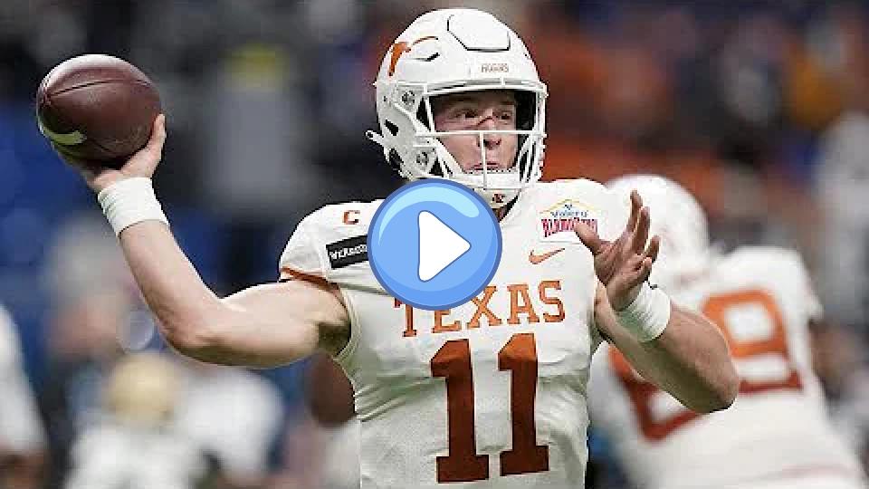 Play video: Texas QB Sam Ehlinger exits the Alamo Bowl due to a shoulder injury. Video thumb: Texas QB Sam Ehlinger exits the Alamo Bowl due to a shoulder injury.