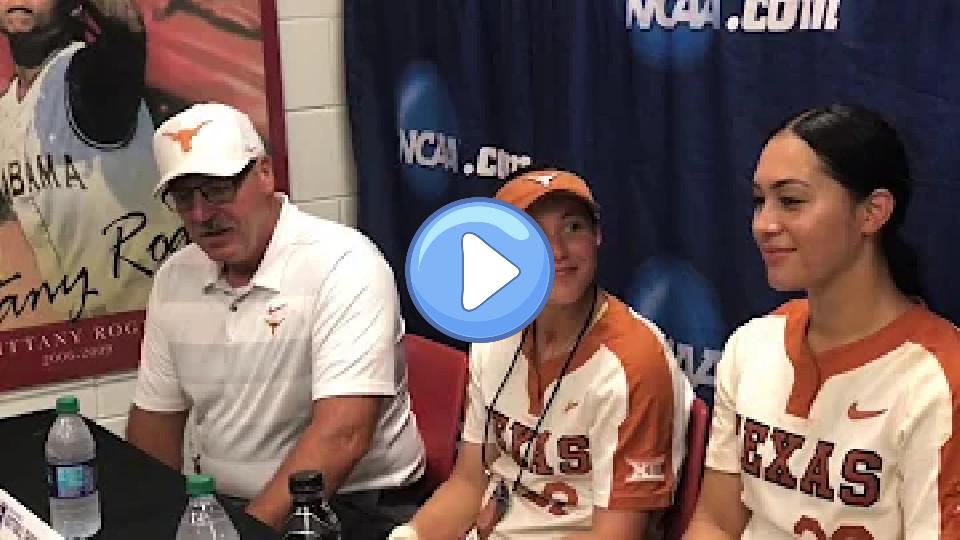 Play video: Texas catcher, coach react to terrifying softball injury Video thumb: Texas catcher, coach react to terrifying softball injury