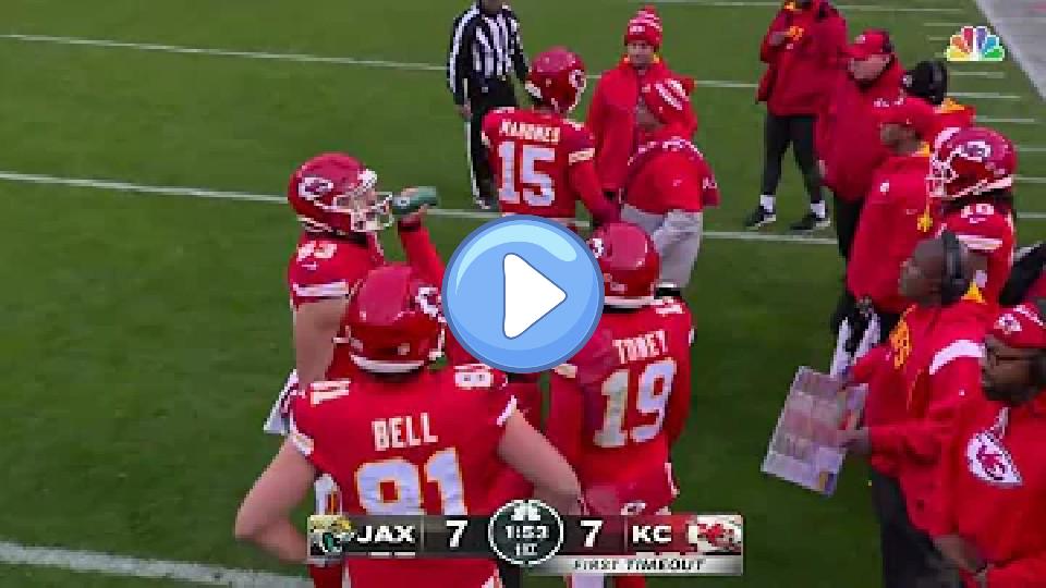 Play video: Patrick Mahomes gets injured but continues to play through it. Video thumb: Patrick Mahomes gets injured but continues to play through it.