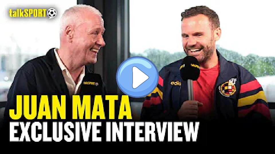 Play video: Juan Mata admits England vs Spain was the final he wanted to see at Euro 2024! 🇪🇸 🔥 Video thumb: Juan Mata admits England vs Spain was the final he wanted to see at Euro 2024! 🇪🇸 🔥