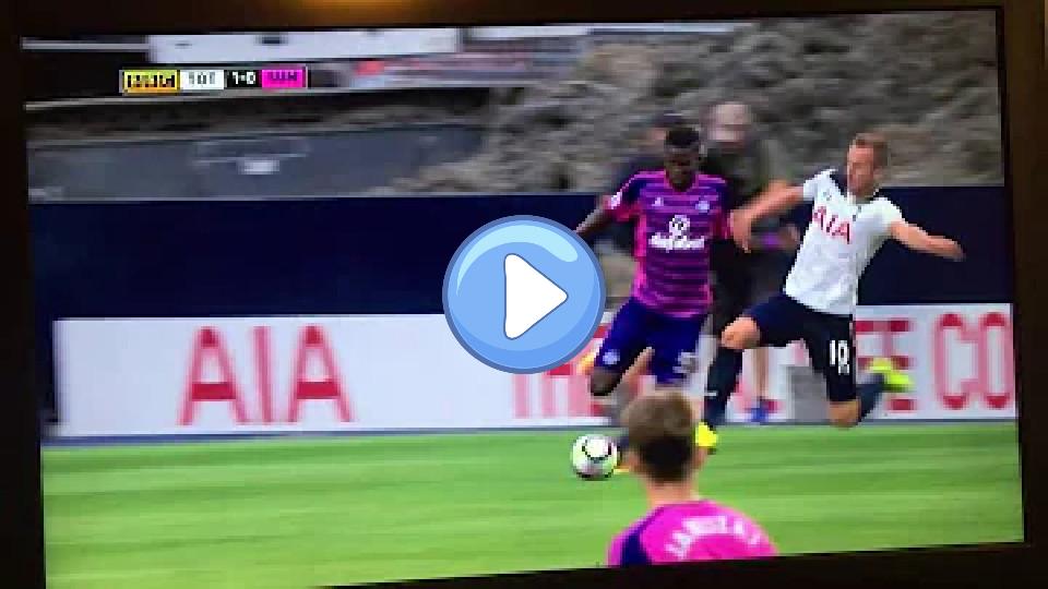 Play video: Harry Kane sustains serious injury against Sunderland in 2016. Video thumb: Harry Kane sustains serious injury against Sunderland in 2016.