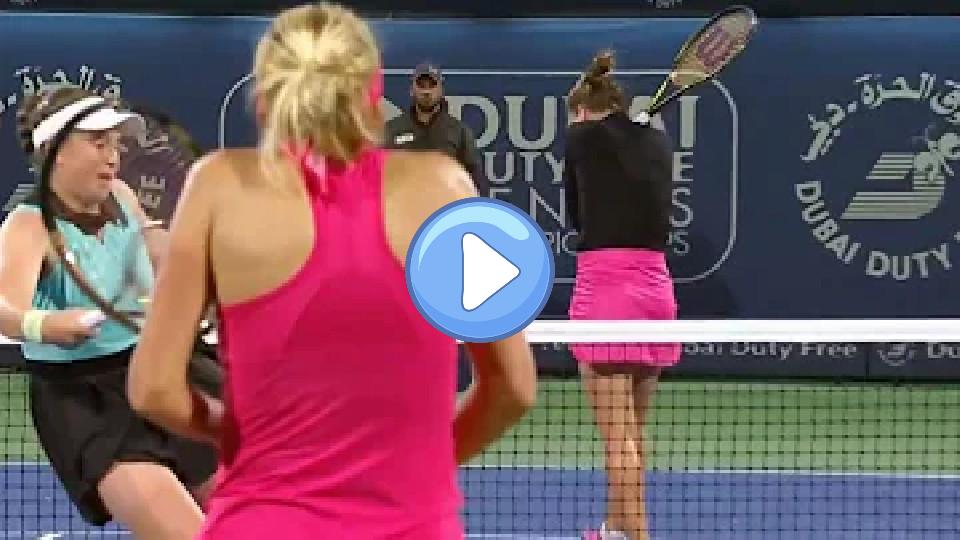 Play video: Ostapenko defeats Kudermetova Video thumb: Ostapenko defeats Kudermetova