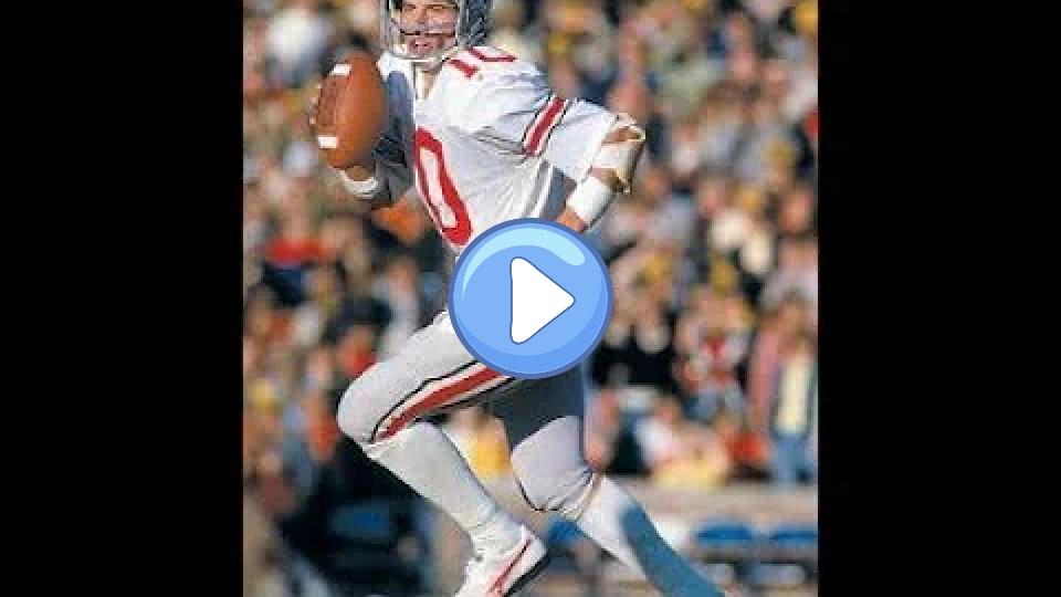 Play video: Art Schlichter QB 1978-1981 Highlights:
- Set multiple school records at Ohio State University.
- Named Big Ten Player of the Year.
- Led the Buckeyes to three bowl games.
- Ranked among the top passers in Ohio State history.
- Notable for his strong arm and leadership on the field. Video thumb: Art Schlichter QB 1978-1981 Highlights:
- Set multiple school records at Ohio State University.
- Named Big Ten Player of the Year.
- Led the Buckeyes to three bowl games.
- Ranked among the top passers in Ohio State history.
- Notable for his strong arm and leadership on the field.