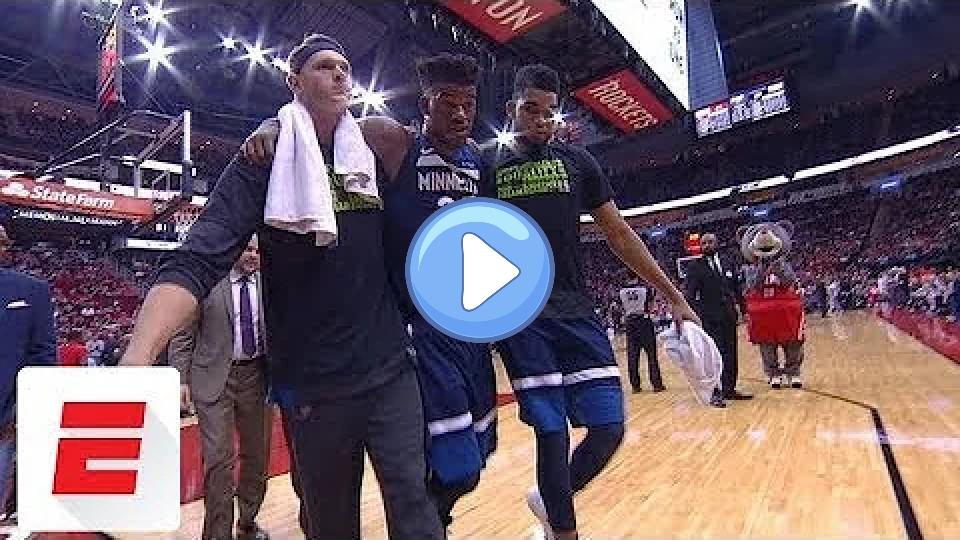 Play video: Jimmy Butler sustains apparent non-contact injury - ESPN Video thumb: Jimmy Butler sustains apparent non-contact injury - ESPN