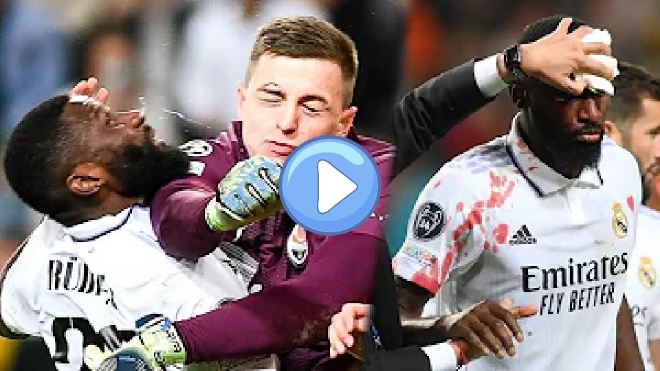 Play video: Antonio Rüdiger's 95th Minute Goal & Injury vs Shakhtar | Fan Reaction | Shakhtar 1-1 Real Madrid Video thumb: Antonio Rüdiger's 95th Minute Goal & Injury vs Shakhtar | Fan Reaction | Shakhtar 1-1 Real Madrid