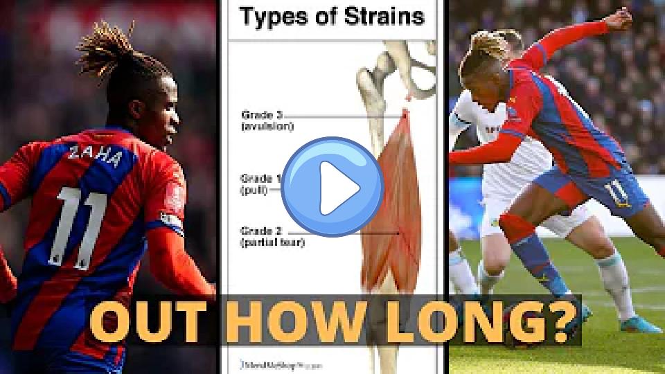 Play video: Expert Explains Wilfried Zaha's Injury (Hamstring) & Timeline Scenarios Video thumb: Expert Explains Wilfried Zaha's Injury (Hamstring) & Timeline Scenarios
