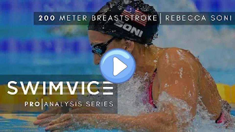Video thumb: SWIMVICE | Pro Analysis Series - 200 Meter Breaststroke 2012 London Olympics: Rebecca Soni