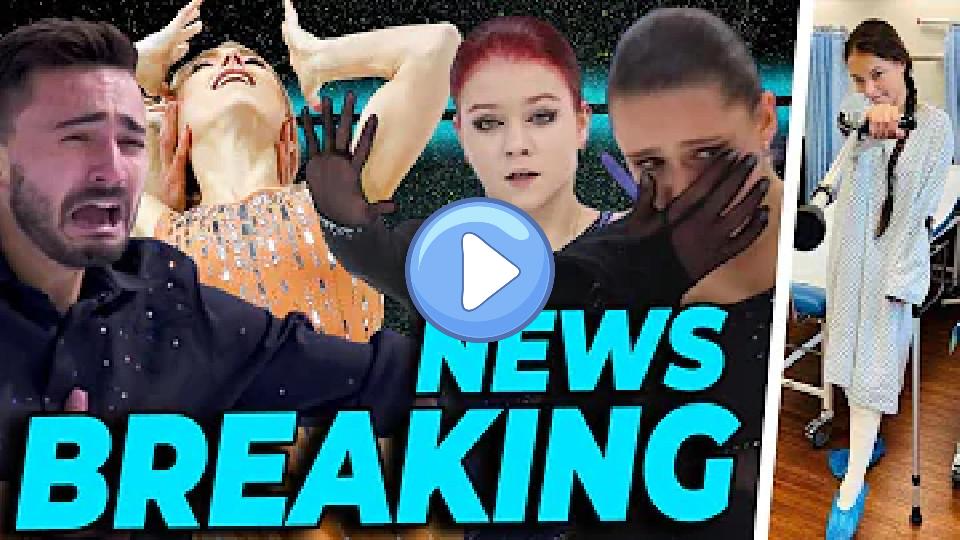 Video thumb: Valieva's Withdrawal Statement, Shcherbakova's Injury, Trusova Shines at European Championships