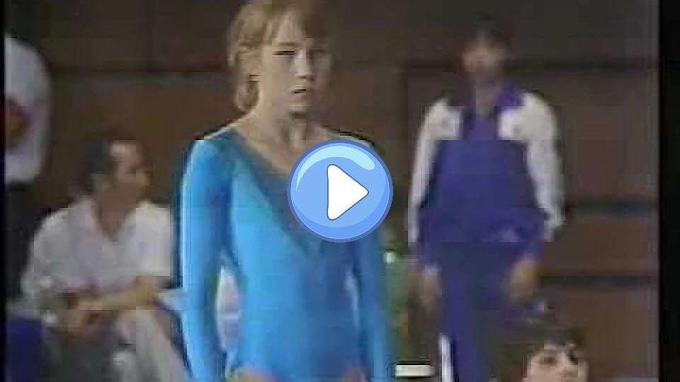 Play video: Svetlana Boginskaya FX 1985 International Junior Competition Video thumb: Svetlana Boginskaya FX 1985 International Junior Competition