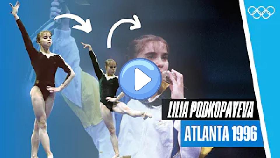 Play video: 🇺🇦 Lilia Podkopayeva - The Golden Ukrainian of Atlanta 1996! 🤸♀️ Video thumb: 🇺🇦 Lilia Podkopayeva - The Golden Ukrainian of Atlanta 1996! 🤸♀️