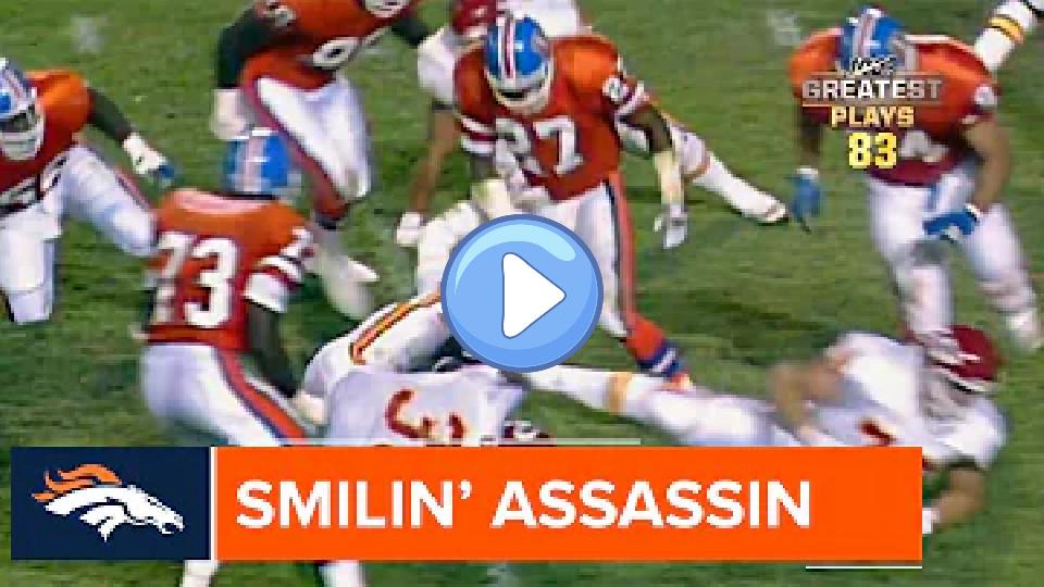 Play video: Steve Atwater stops Christian Okoye in his tracks | #NFL100 Greatest Plays Video thumb: Steve Atwater stops Christian Okoye in his tracks | #NFL100 Greatest Plays