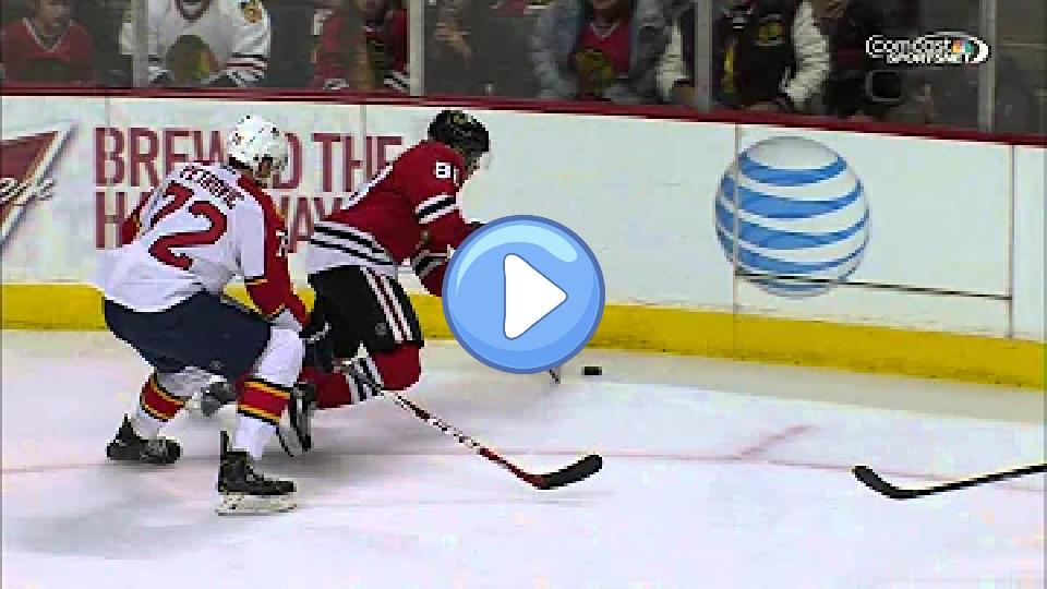 Play video: Gotta See It: Kane crashes heavily into the boards Video thumb: Gotta See It: Kane crashes heavily into the boards
