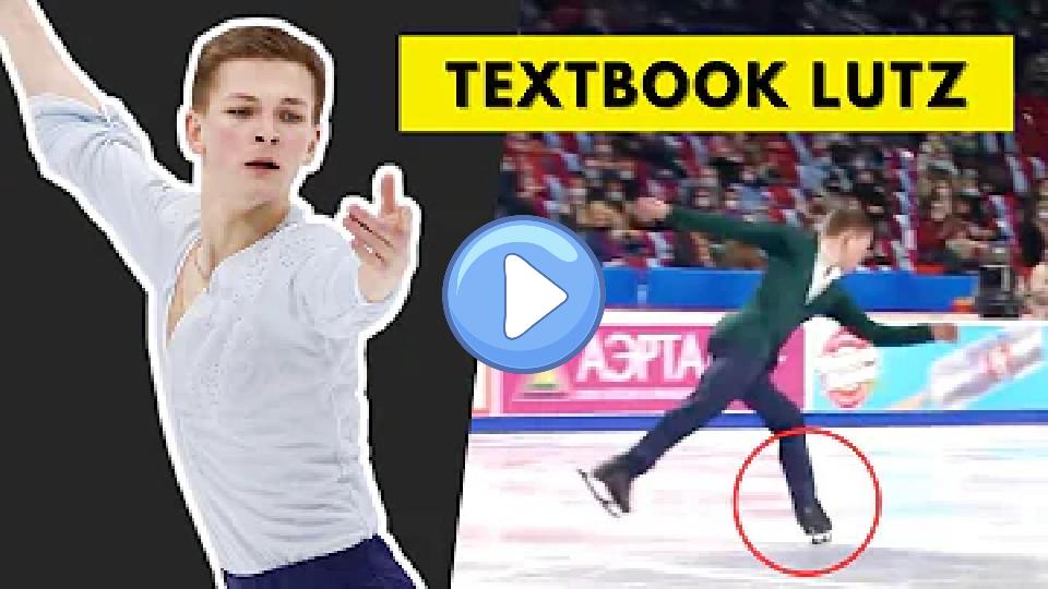 Play video: Mikhail Kolyada’s Perfect Lutz Edge Analysis - Russian Nationals 2021 Video thumb: Mikhail Kolyada’s Perfect Lutz Edge Analysis - Russian Nationals 2021