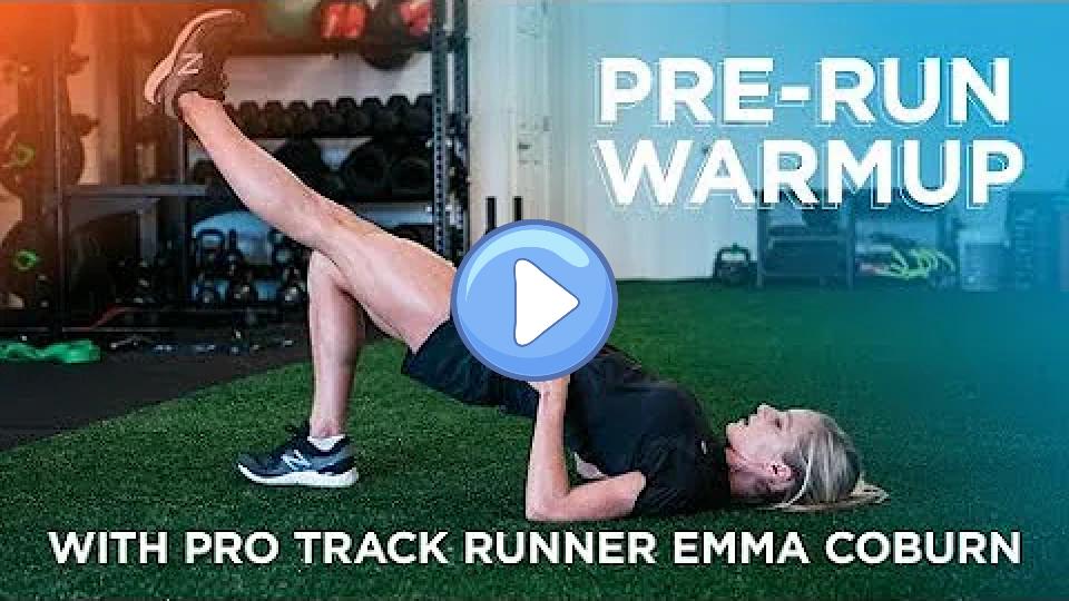 Play video: Pro runner Emma Coburn's pre-run routine Video thumb: Pro runner Emma Coburn's pre-run routine
