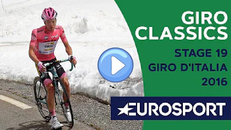Play video: Steven Kruijswijk's Crash During Stage 19 of Giro 2016 | Giro Classics | Cycling | Eurosport Video thumb: Steven Kruijswijk's Crash During Stage 19 of Giro 2016 | Giro Classics | Cycling | Eurosport