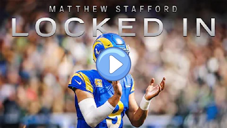 Play video: Matthew Stafford: Focused Video thumb: Matthew Stafford: Focused