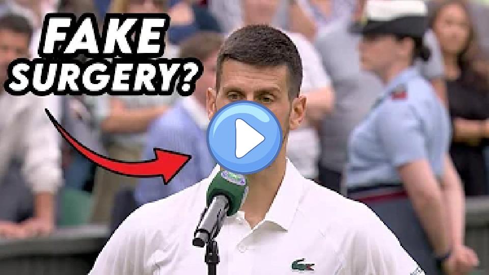 Play video: The Bizarre Conspiracy of Novak Djokovic at Wimbledon - Doctor Explains Video thumb: The Bizarre Conspiracy of Novak Djokovic at Wimbledon - Doctor Explains