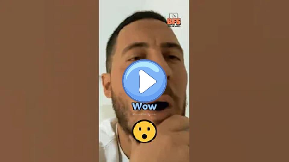 Play video: Eden Hazard Reveals His Most Talented Teammate 🤯 #Shorts Video thumb: Eden Hazard Reveals His Most Talented Teammate 🤯 #Shorts