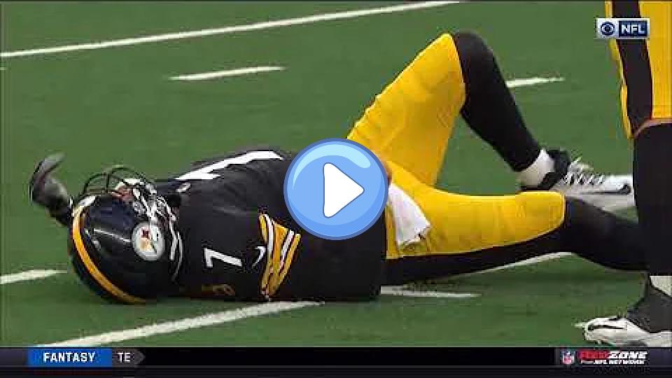 Play video: Ben Roethlisberger Gets Injured but Leads Perfect Scoring Drive | NFL Week 9 Video thumb: Ben Roethlisberger Gets Injured but Leads Perfect Scoring Drive | NFL Week 9