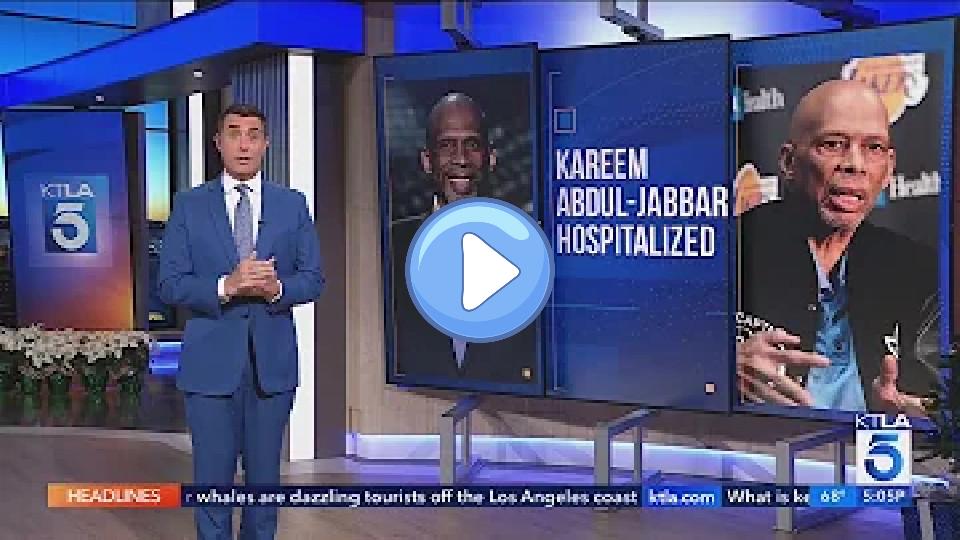 Play video: Lakers legend Kareem Abdul-Jabbar injured in a fall Video thumb: Lakers legend Kareem Abdul-Jabbar injured in a fall