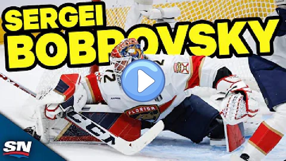 Play video: Sergei Bobrovsky's Most Unbelievable Saves of the 2023-24 NHL Season Video thumb: Sergei Bobrovsky's Most Unbelievable Saves of the 2023-24 NHL Season