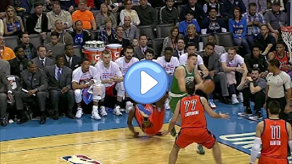Play video: Victor Oladipo Injury | Celtics vs. Thunder | Dec 11, 2016 | 2016-17 NBA Season Video thumb: Victor Oladipo Injury | Celtics vs. Thunder | Dec 11, 2016 | 2016-17 NBA Season