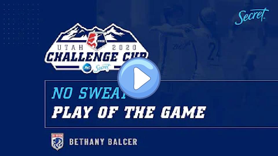 Play video: Secret No Sweat Play of the Game | Bethany Balcer’s Game-Winning Goal Video thumb: Secret No Sweat Play of the Game | Bethany Balcer’s Game-Winning Goal