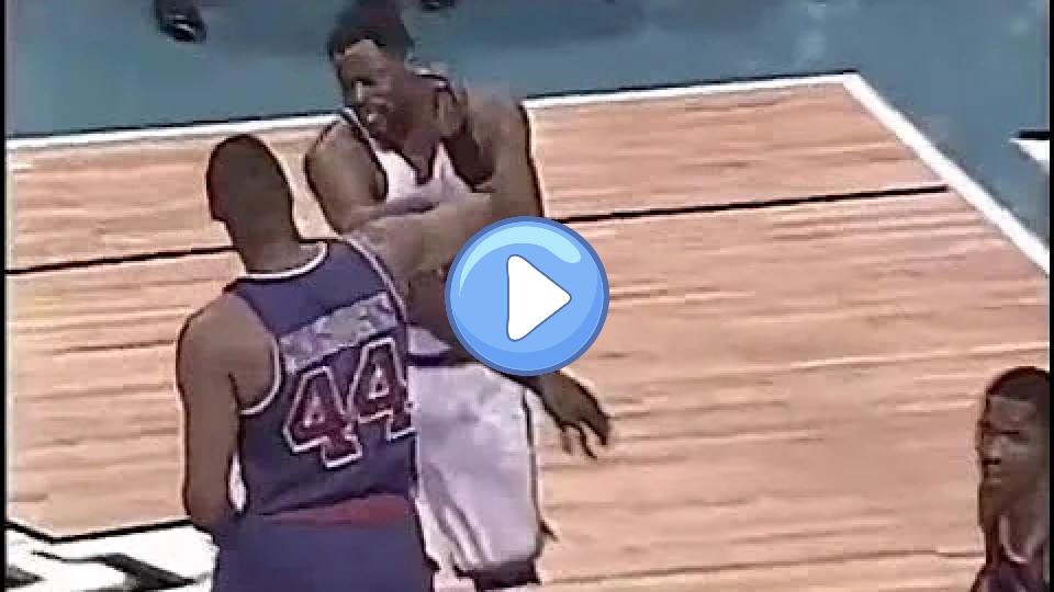 Play video: Rick Mahorn Keeps Pulling the Chair on Patrick Ewing. Video thumb: Rick Mahorn Keeps Pulling the Chair on Patrick Ewing.