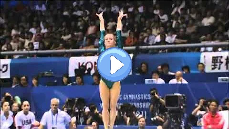 Video thumb: Ksenia Afanasyeva (RUS) 2011 World Championships Event Finals Floor Exercise