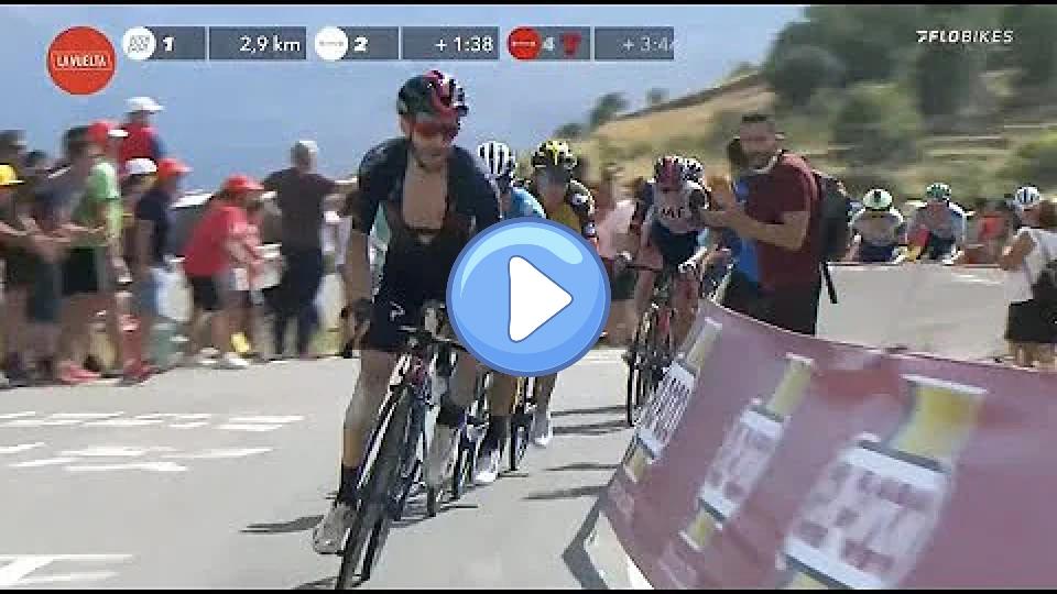 Video thumb: Adam Yates Attacks Relentlessly at the Vuelta