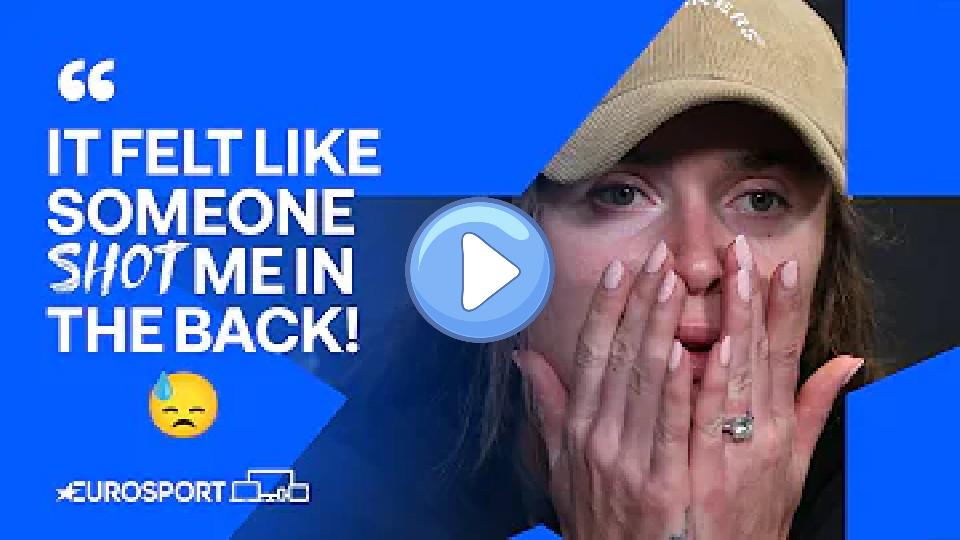 Play video: Elina Svitolina explains her injury and hopes to be back soon | Australian Open 2024 Video thumb: Elina Svitolina explains her injury and hopes to be back soon | Australian Open 2024