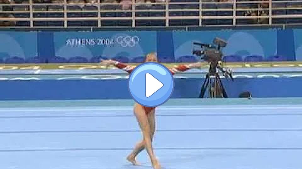 Play video: Elena Zamolodchikova - 2004 Olympics Team Finals - Floor Exercise Video thumb: Elena Zamolodchikova - 2004 Olympics Team Finals - Floor Exercise