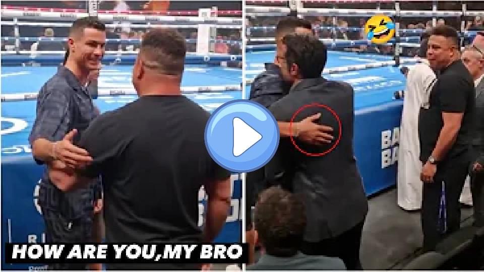Play video: Cristiano Ronaldo meets Ronaldo! 🇵🇹🇧🇷🐐 Video thumb: Cristiano Ronaldo meets Ronaldo! 🇵🇹🇧🇷🐐